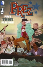 Prez (2nd Series) #1 VF/NM; DC | Mark Russell First Teen President George Washin