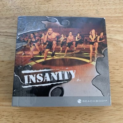 Beachbody Insanity Workout DVD Set Exercise & Fitness 2011 Cardboard Sleeve