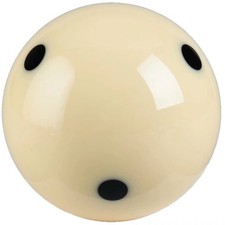 Regulation 2-1/4" Pool Training Cue Ball for Improved Skills and Control