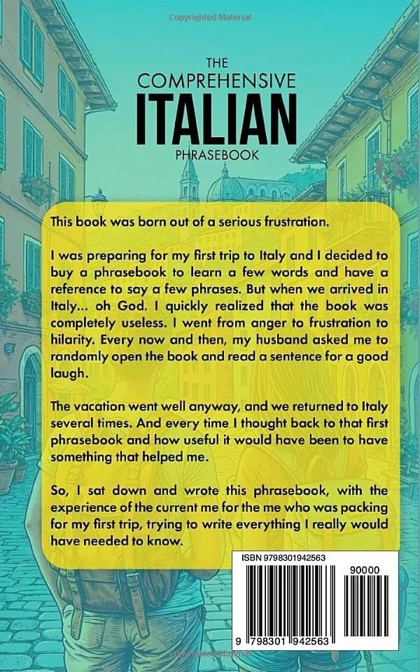 The Comprehensive Italian Phrasebook: 2000+ Words and Easy Phrases, Exteded ... - Image 2 of 2