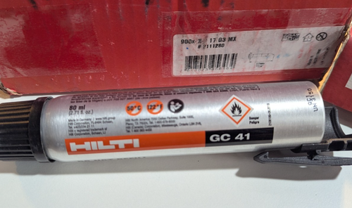 Hilti 900x X-P 17 G3 MX + GC-41 cella a combustibile 17 mm (11/16") ***SPEDIZIONE VELOCE!!!*** - Foto 8 di 8
