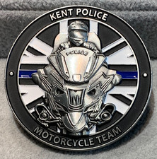 Kent Police Motorcycle Team Challenge Coin - 50mm