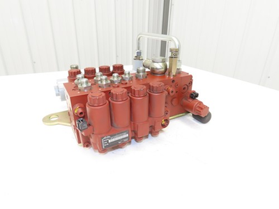 #ad Linde 000143179518 Hydraulic 4 Lever Spool Valve Forklift Mast Control Off E20C $399.98