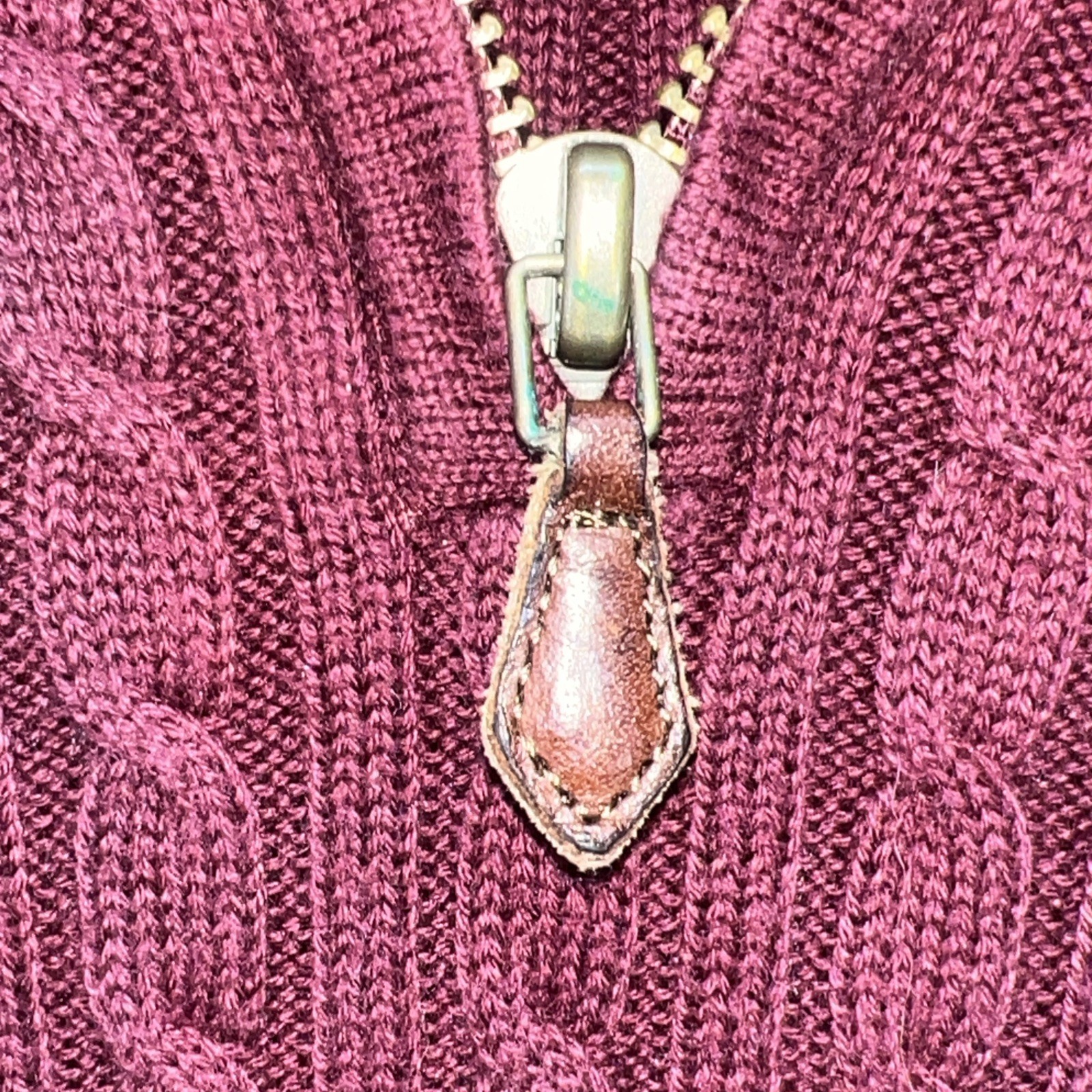 Pendleton Men's M Pullover Sweater Cable Knit 1/4… - image 4