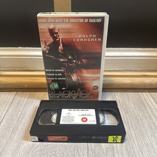 Blackjack VHS Video Big Box Cassette
