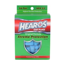 HEAROS Xtreme Protection Series Ear Plugs, Blue, 56 Pair 56 pair Pack of 1 