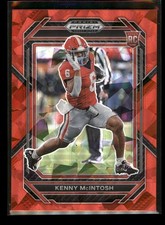2023 Panini Prizm Draft Picks #120 Kenny McIntosh Prizms Red Ice