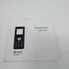 KYOCERA Domino Cell Phone Manual Rev 002 Bilingual User Guide Paperback