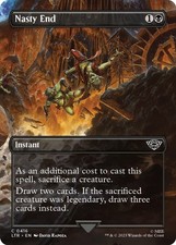 NM - Nasty End (Borderless) LTR - 416 The Lord of the Rings: Tales of Middle-...
