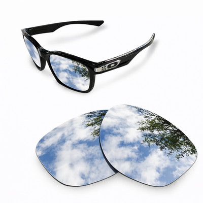 newpolar lentes de repuesto polarizadas para roble garaje roca color titanio