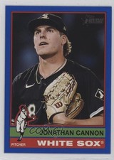 2025 Topps Heritage Dark Blue Border Jonathan Cannon #323 6o3