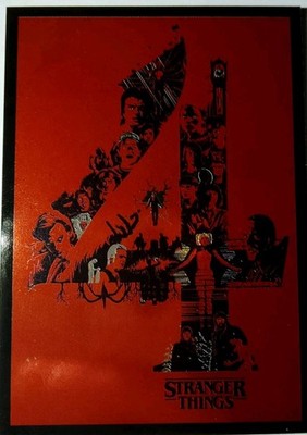 Stranger Things 4 Red Foil Card No.73 This...