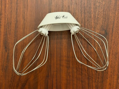 #ad #ad Bosch Universal Plus NutriMill Double Headed Wire Whisk Attachment Excellent $31.99
