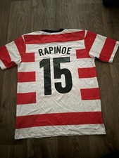 2012 USWNT Home Waldo Nike Authentic Kit Shirt Soccer Jersey USA Megan Rapinoe L