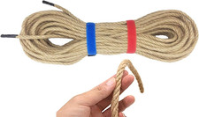 100 Feet 8mm Jute Twine, Heavy Duty Rope, Natural x 100ft, x Brown