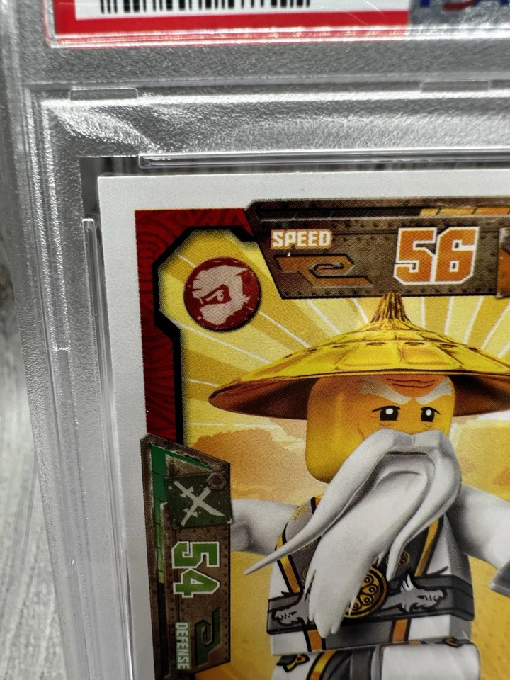 2016 LEGO NINJAGO Trading Card Game MASTER WU #32 PSA Nm/Mt 8 - Image 3 of 4