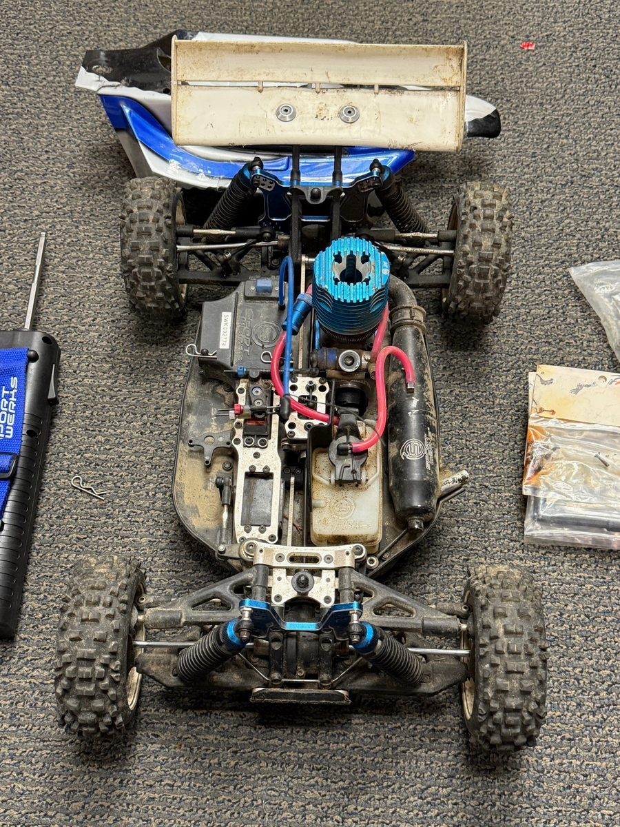 Sportwerks Mayhem 1/8 Scale Nitro RC Remote Control Off Road Buggy