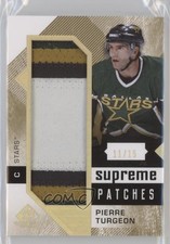 2016-17 SP Game Used Supreme Patch /15 Pierre Turgeon #PA-PT Patch HOF