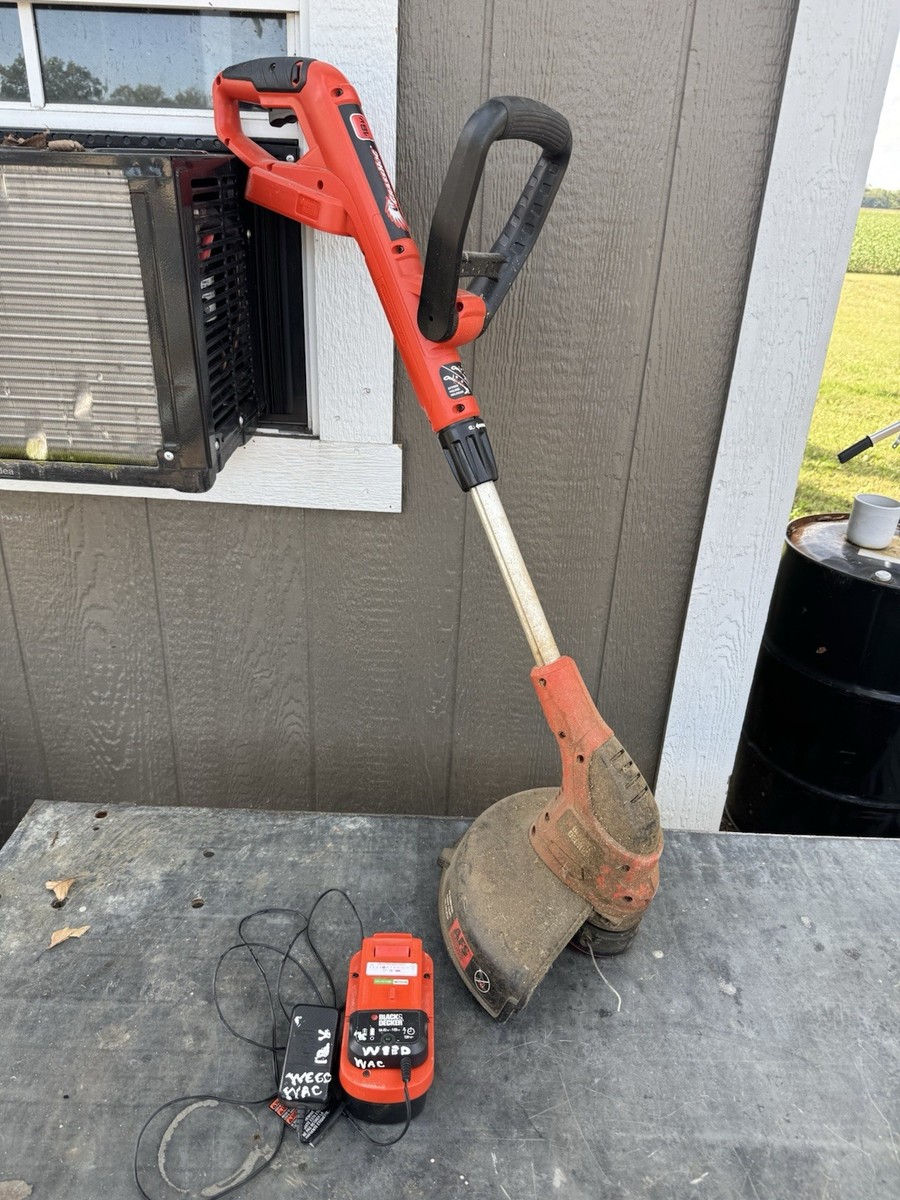 18v Cordless Trimmer Black And Decker 18v Weed Eater String Black