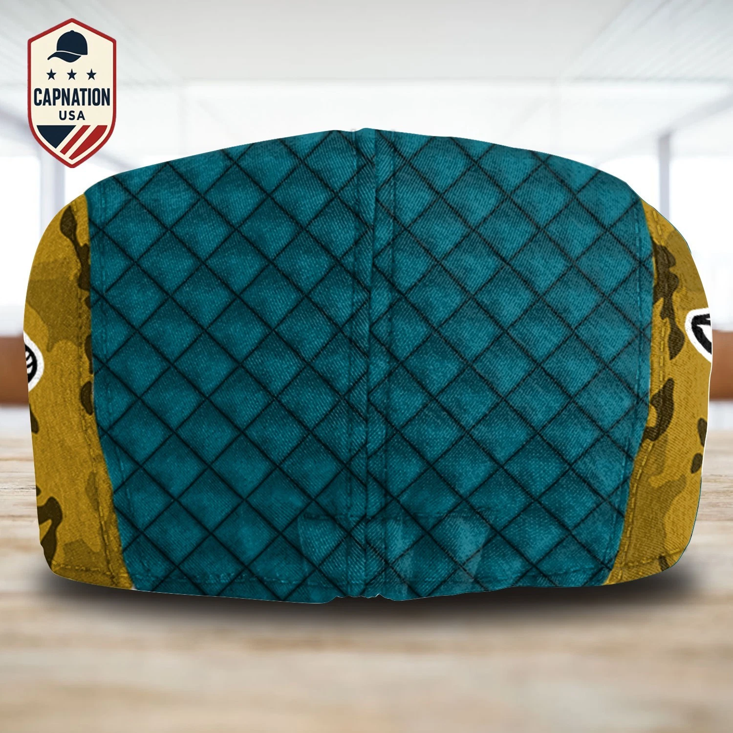 Jacksonville-Jeff Cap football Jeff Cap Golf Cap Flat Cap Newsboy Cap For Men