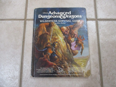 AD&D D&D 1st Edition Wilderness Survival Guide