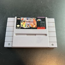 WWF WWE Wrestlemania The Arcade Game Super Nintendo SNES Used