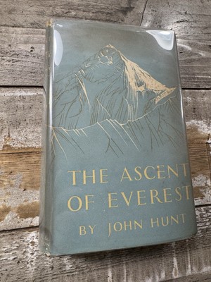 1953 Vintage Exploration Book ''The Ascent of Everest'' John Hunt, 2nd print