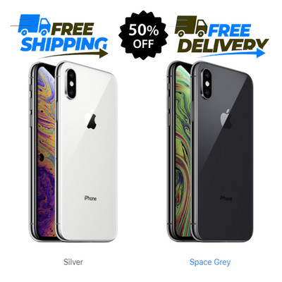 Apple iPhone XS Unlocked 64/256GB Space Gray/Silver - T-Mobile, Verizon, AT&T