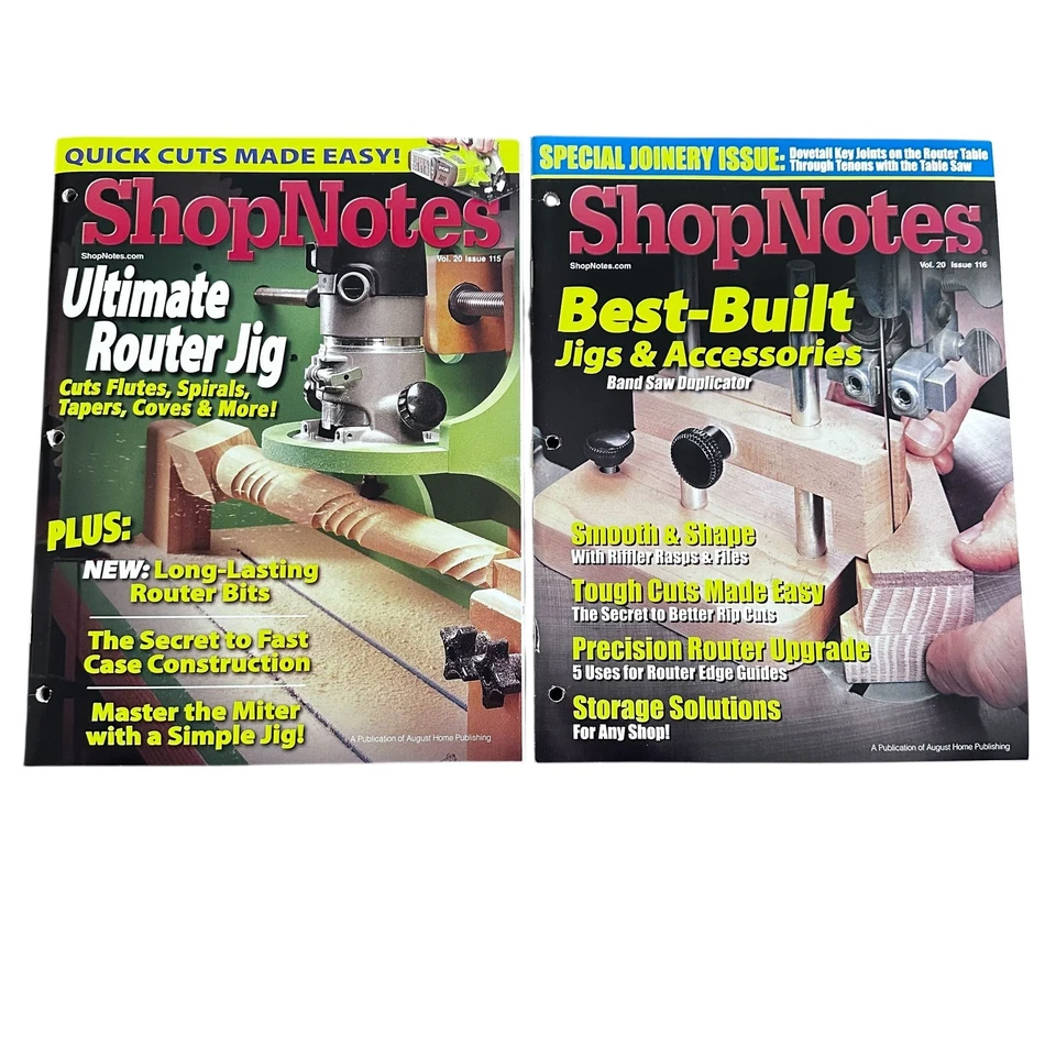 ShopNotes Magazine - Lot of 6 - Volume 20, Issues 115-120, 2011 Edition Complete - Image 3 of 4