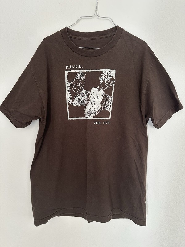 RARE KUKL Shirt Anarcho Punk Iceland Bjork Purrkur Pillnikk Crass Sigur Ros