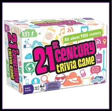 21st Century Trivia Game Fun Family Tabletop Game for Ages 12 and Up **NEW