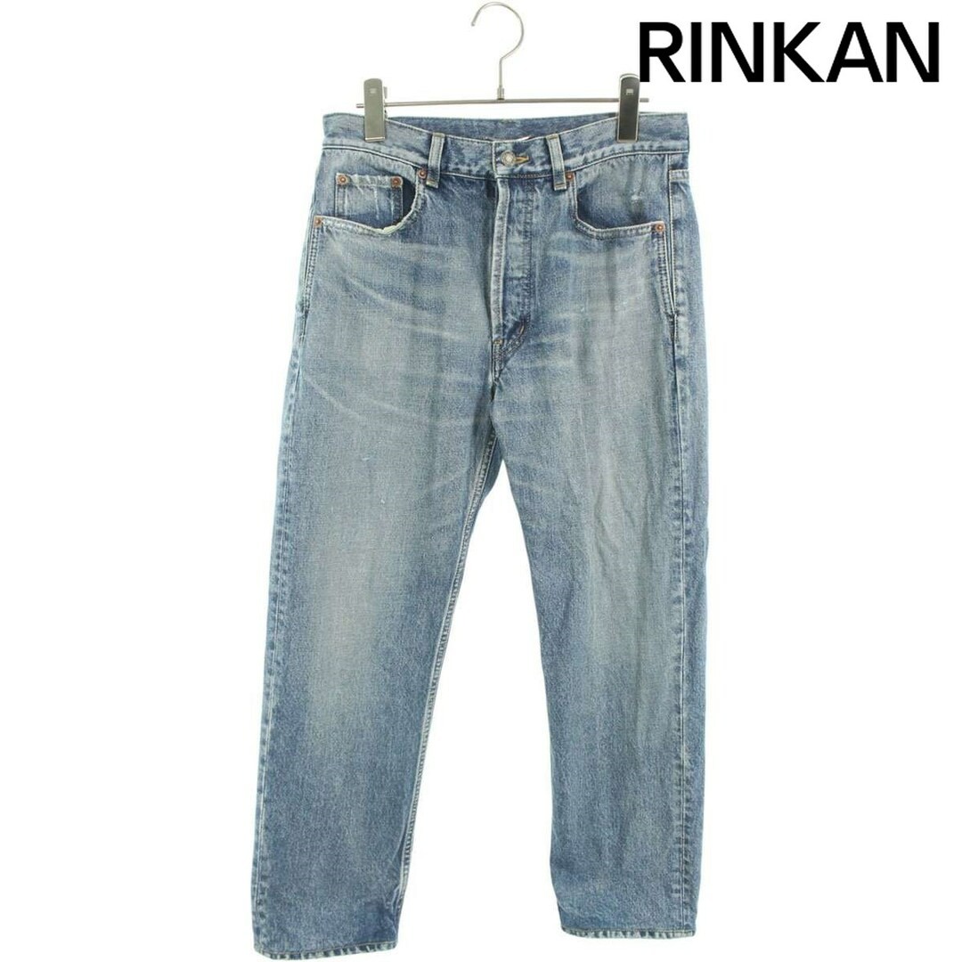 Saint Laurent Paris 725776 Y13KB Pantalone Denim Lavato Uomo 28 Pollici Usato