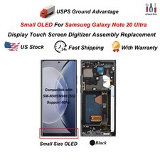 Small OLED For Samsung Galaxy Note 20 Ultra N985/N986 Display Touch Screen Black