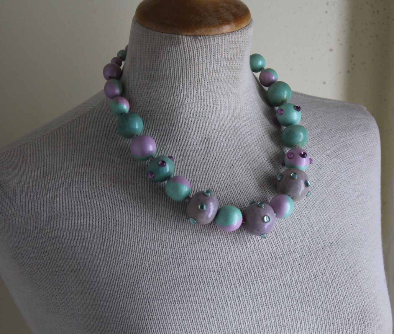 Estate Signed Katrina Chunky Statement Futuristic… - image 2