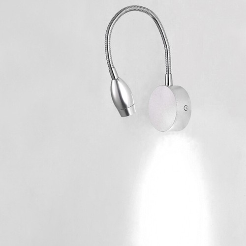 Soft Pipe 3W LED Wall Sconces Bedside Light Picture Lamp Fixture Cabinet Bedroom - Picture 5 of 14