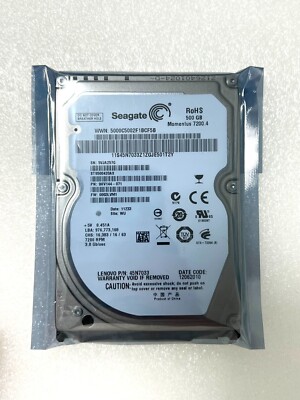 NEW Seagate Momentus ST9500420AS 500GB 7200RPM 2.5'' SATAII Laptop Hard Drive