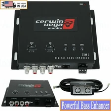 Cerwin-Vega CAR DIGITAL BASS BOOST RECONSTRUCTION PROCESSOR EPICENTER Equalizer