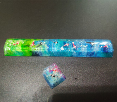 Pond Landscape Handmade Keycap 6.25X 1X Resin Keycap New For Cherry MX Keyboard