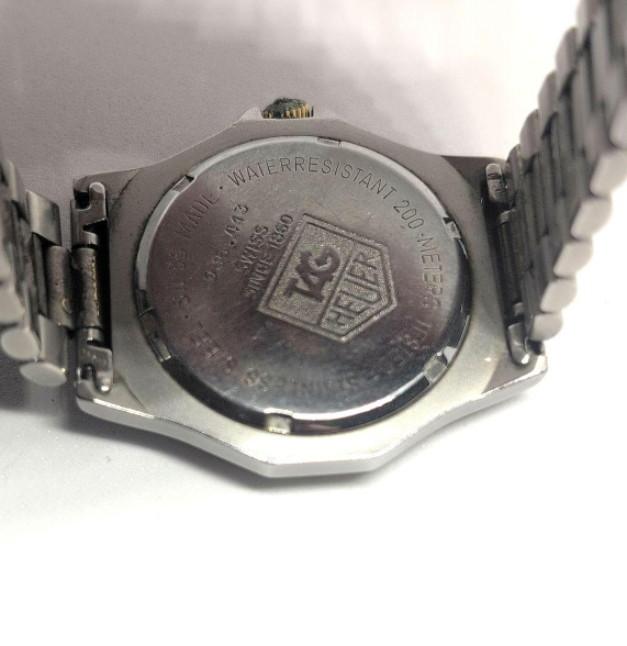 【正規品】タグホイヤー QZ プロ200M 935.413 メンズ 腕時計 Tag Heuer QZ Pro 200M 935.413 Men's Gold Dial 35mm Used