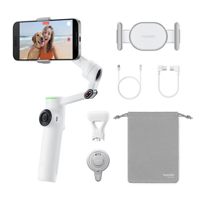 Insta360 Flow 2 Pro Creator Bundle Stone Gray Smartphone-Gimbal
