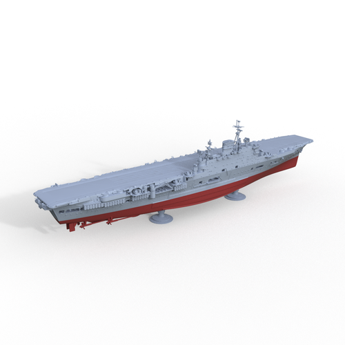 SSMODEL SSC2000613S 1/2000 Model HMS Audacious Class Aircraft Carrier FULL HULL - Picture 2 of 3