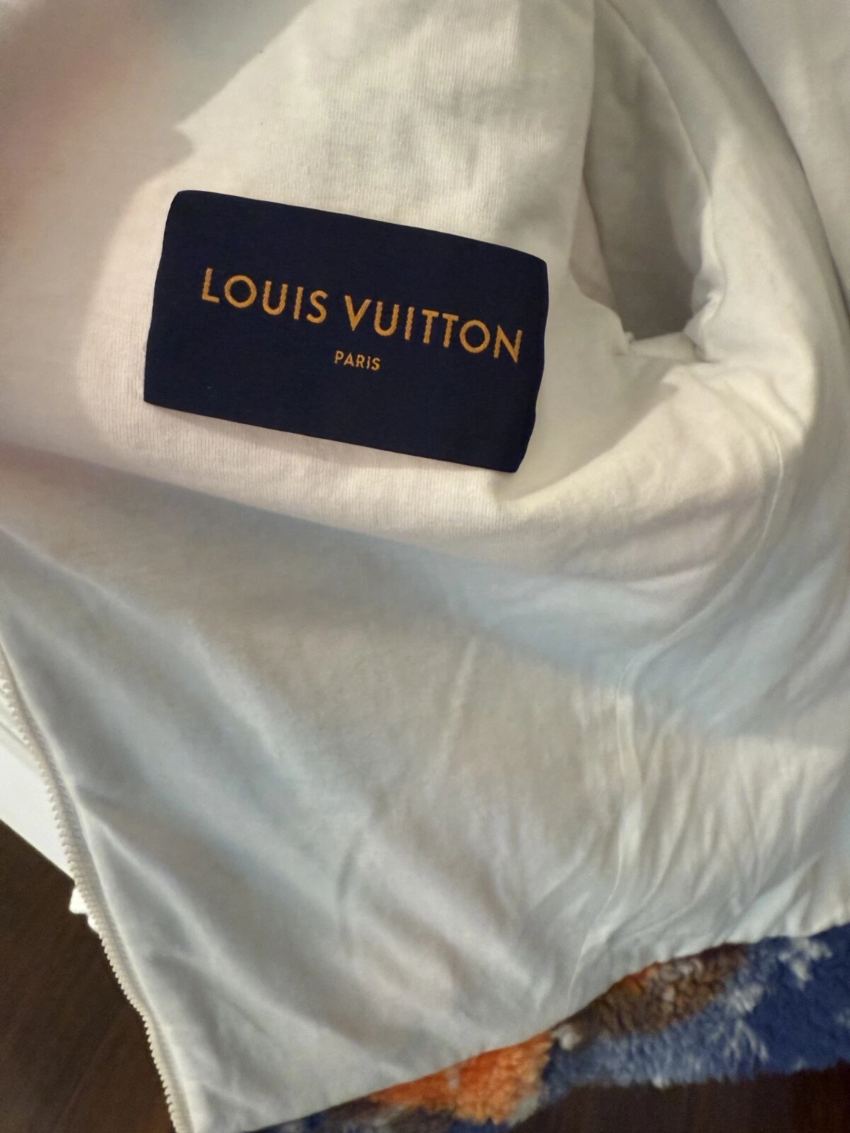LOUIS VUITTON（LV） Giacca blusa pile mimetico jacquard monogramma Louis Vuitton originale 1AAU8M SMALL