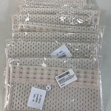 Lot of 19: Women's Latex Waist Trainer Corset Shaper Weight Loss 3 Hooks Beige M