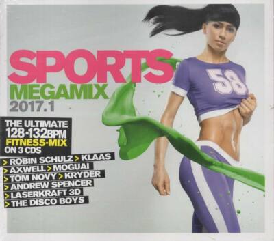 Sports Megamix 2017.1 3CD NEU Robin Schulz Axwell Moguai The Disco Boys