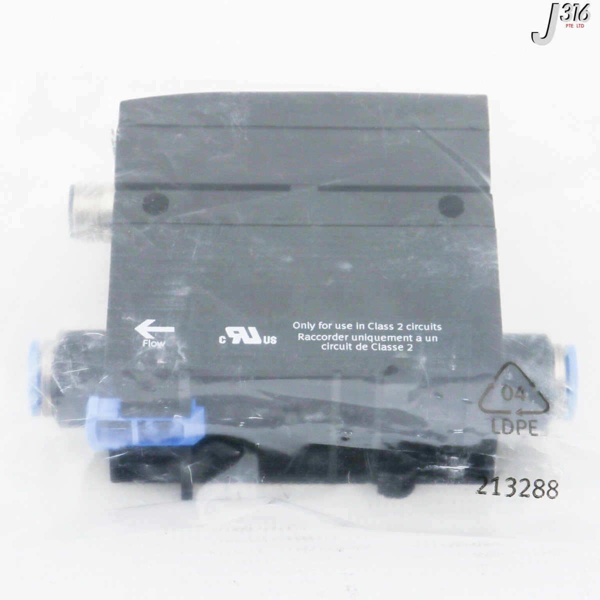 31876 FESTO FLOW SNSR, 565396 W/ SDE1-..-W.., 194297 (NEW) SFAB
