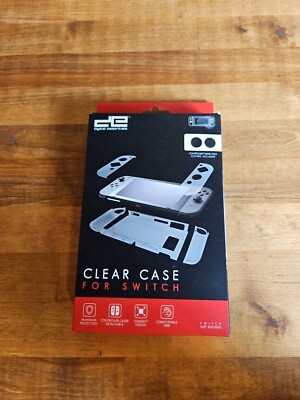 Digitals Essentials  Nintendo Switch Lite Clear Protective Case/ New Open Box