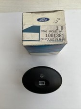 Ford Escort Mk6 Heated Rear Window Switch Genuine OEM 1001381 95AG18C621AA