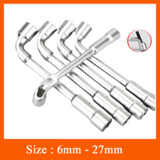 Metric 6mm - 27mm Angled Head Socket CR-V Wre...