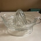 Depression Glass Juicer With Basket Weave Design — photo 2