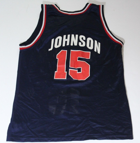Magic Johnson 1992 Olympics USA Dream Team Champion Basketball Jersey Size 44 - Picture 11 of 20